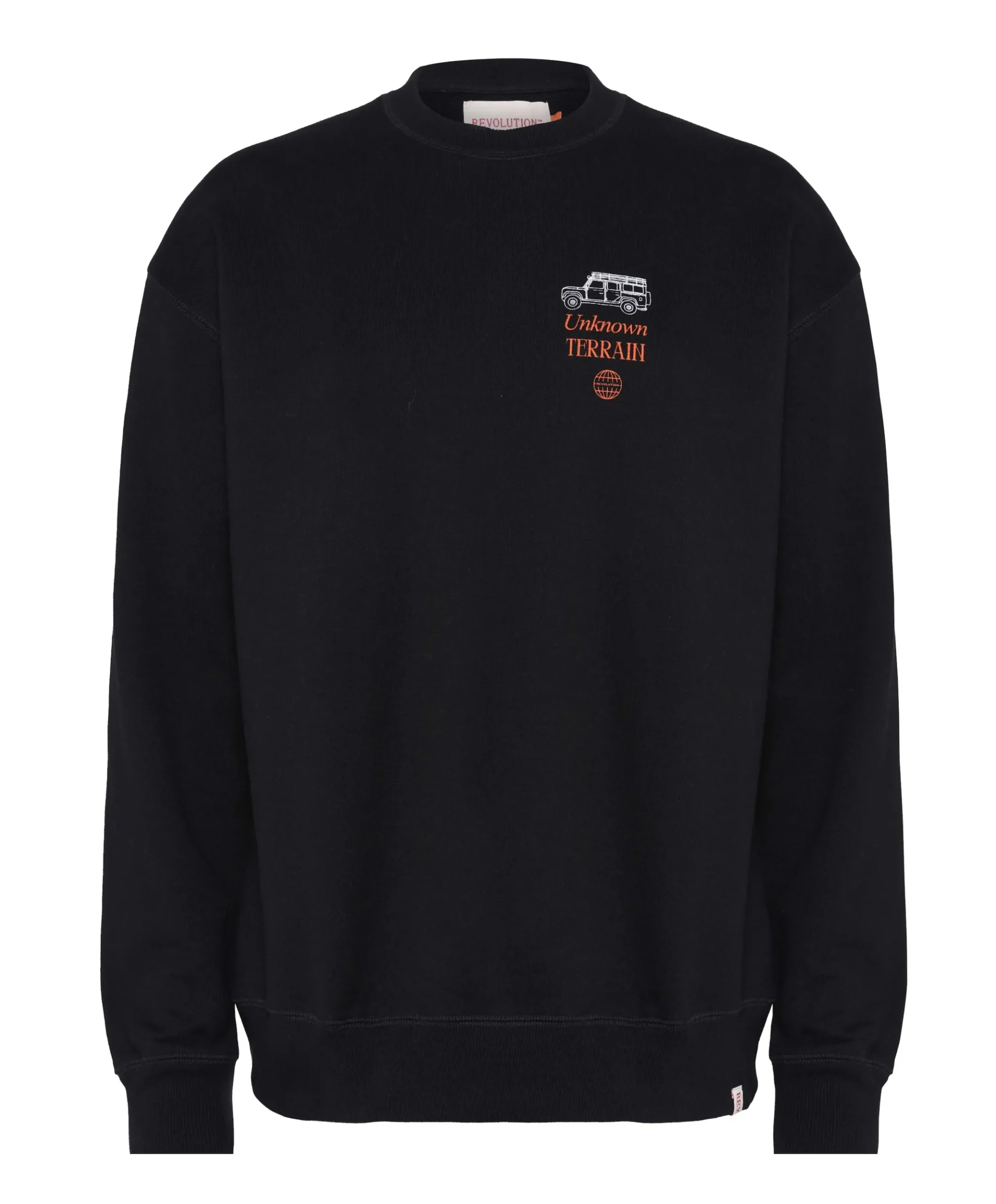 Heren sweater zwart