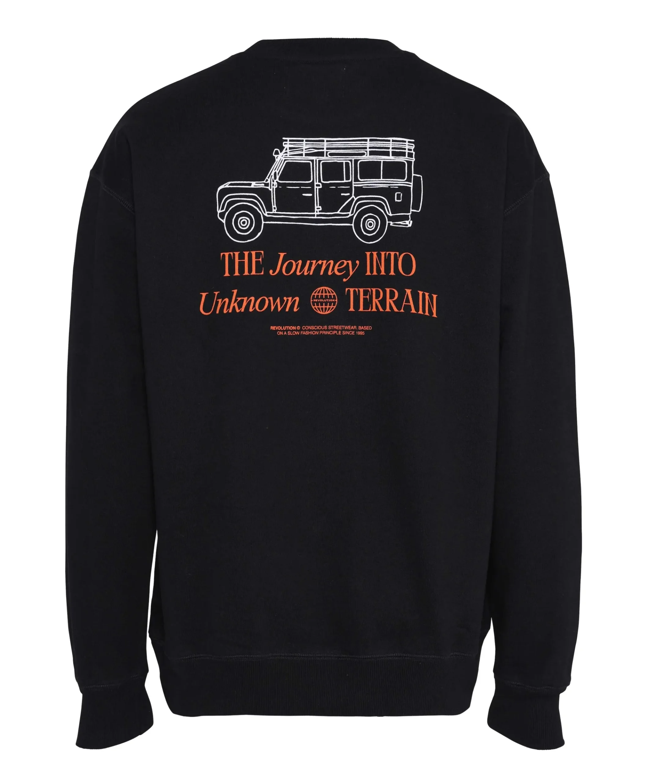 Heren sweater zwart