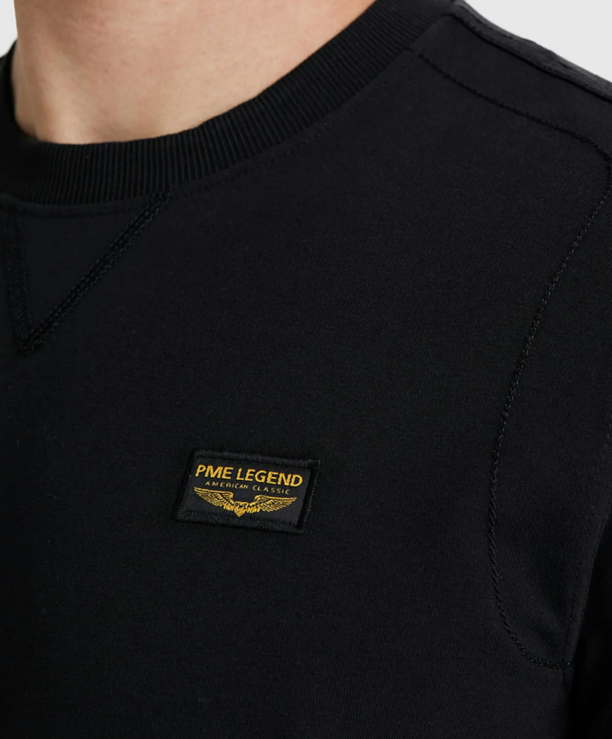 Heren sweater zwart