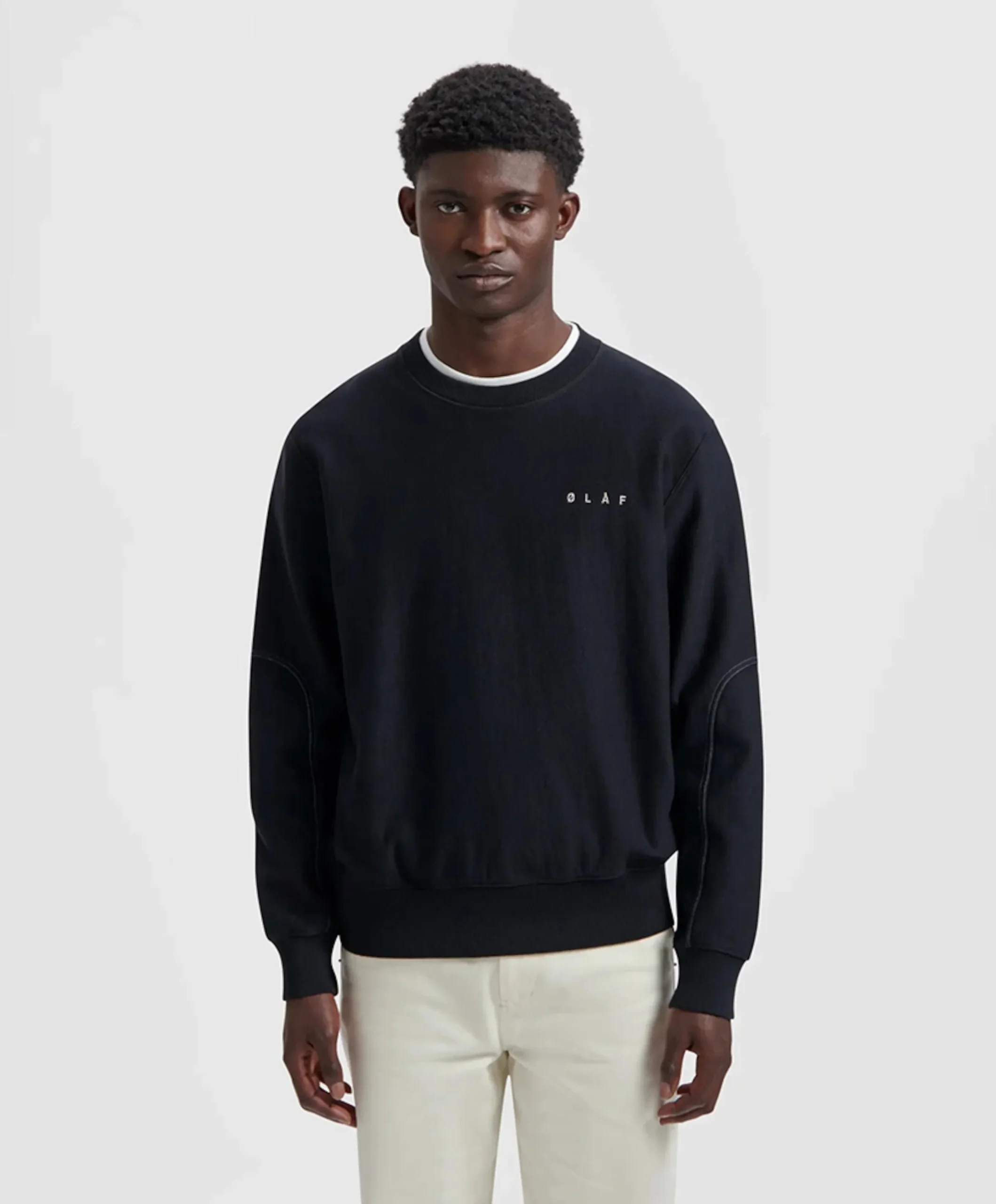 Heren sweater zwart