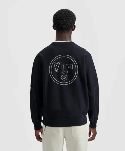 Heren sweater zwart