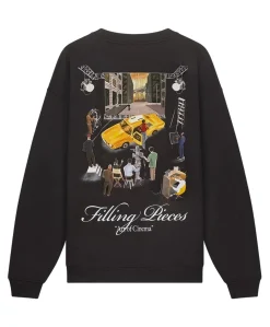 Heren sweater zwart