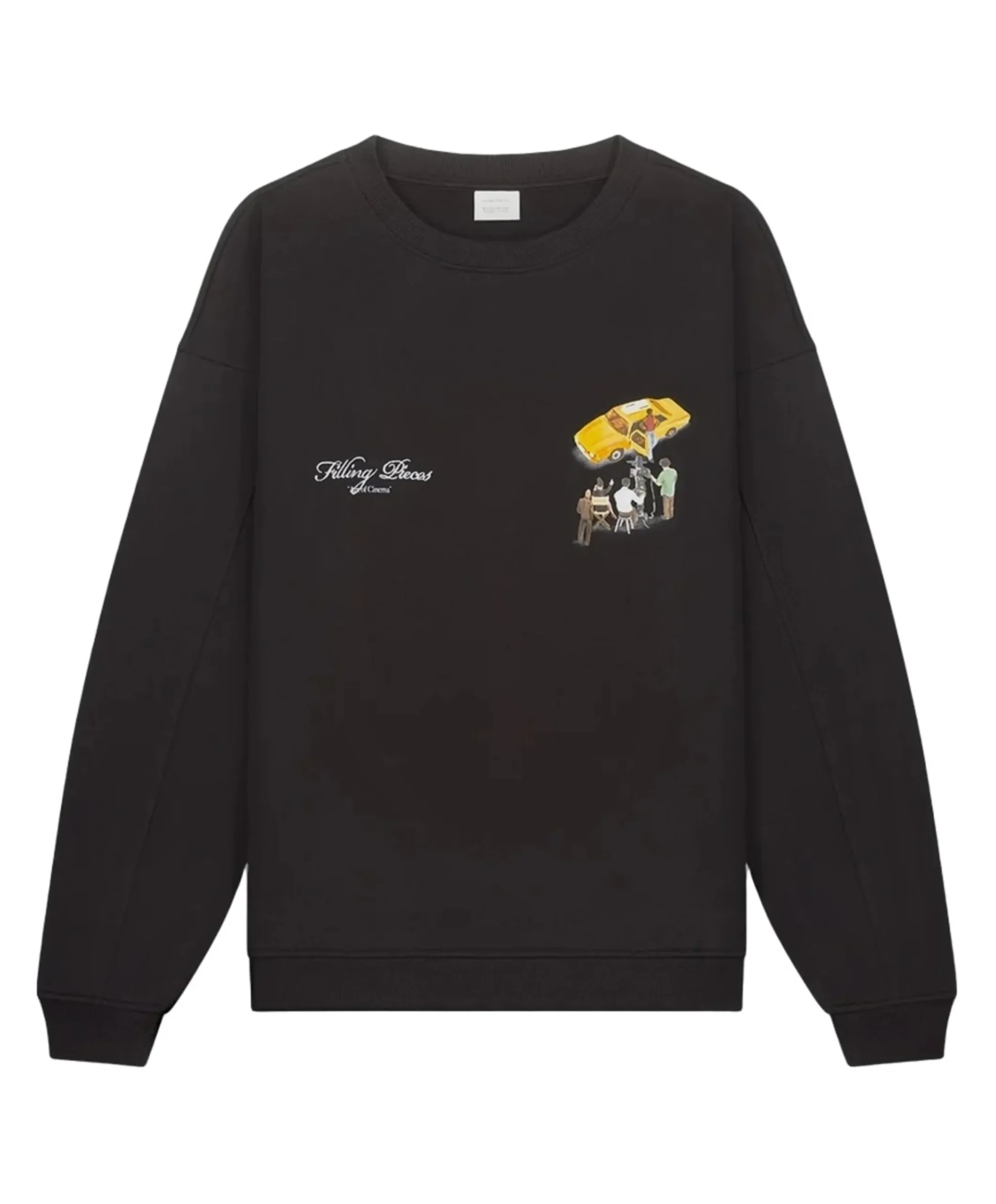 Heren sweater zwart