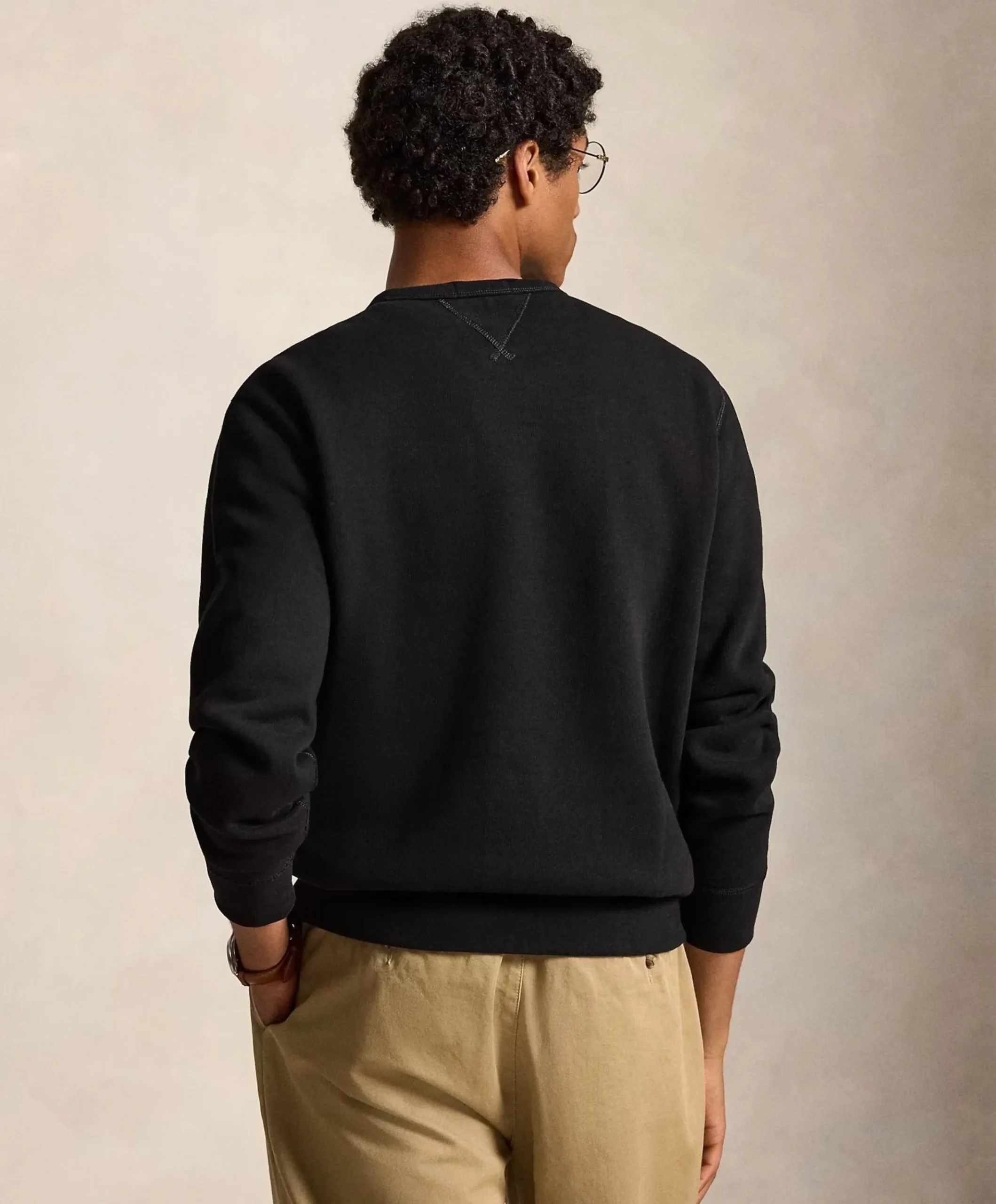 Heren sweater zwart