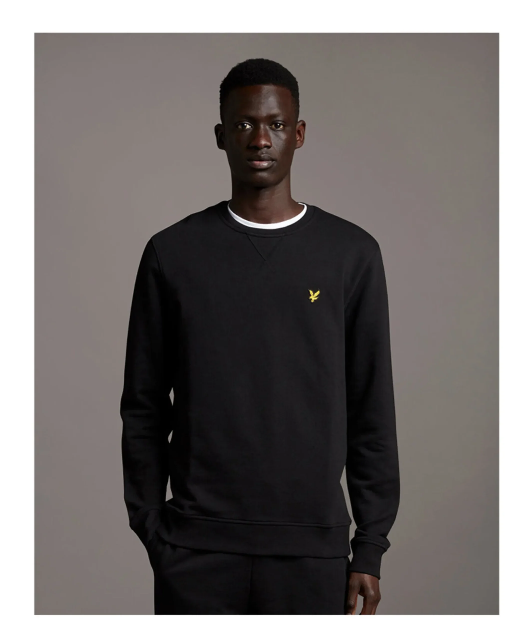Heren sweater zwart