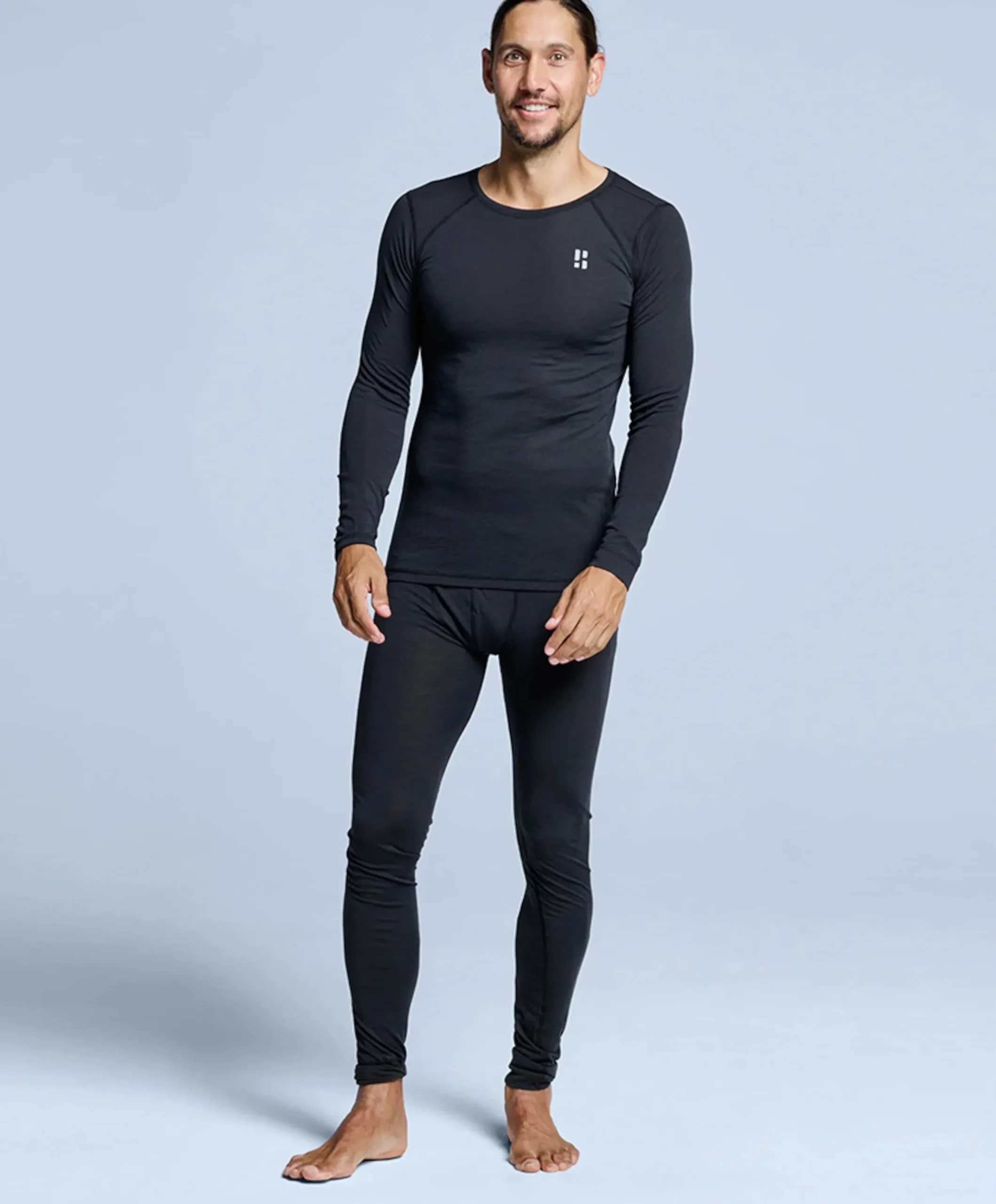 Heren thermobroek zwart