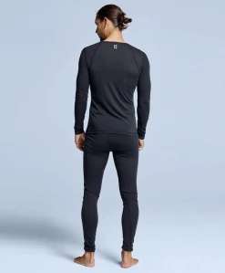 Heren thermobroek zwart