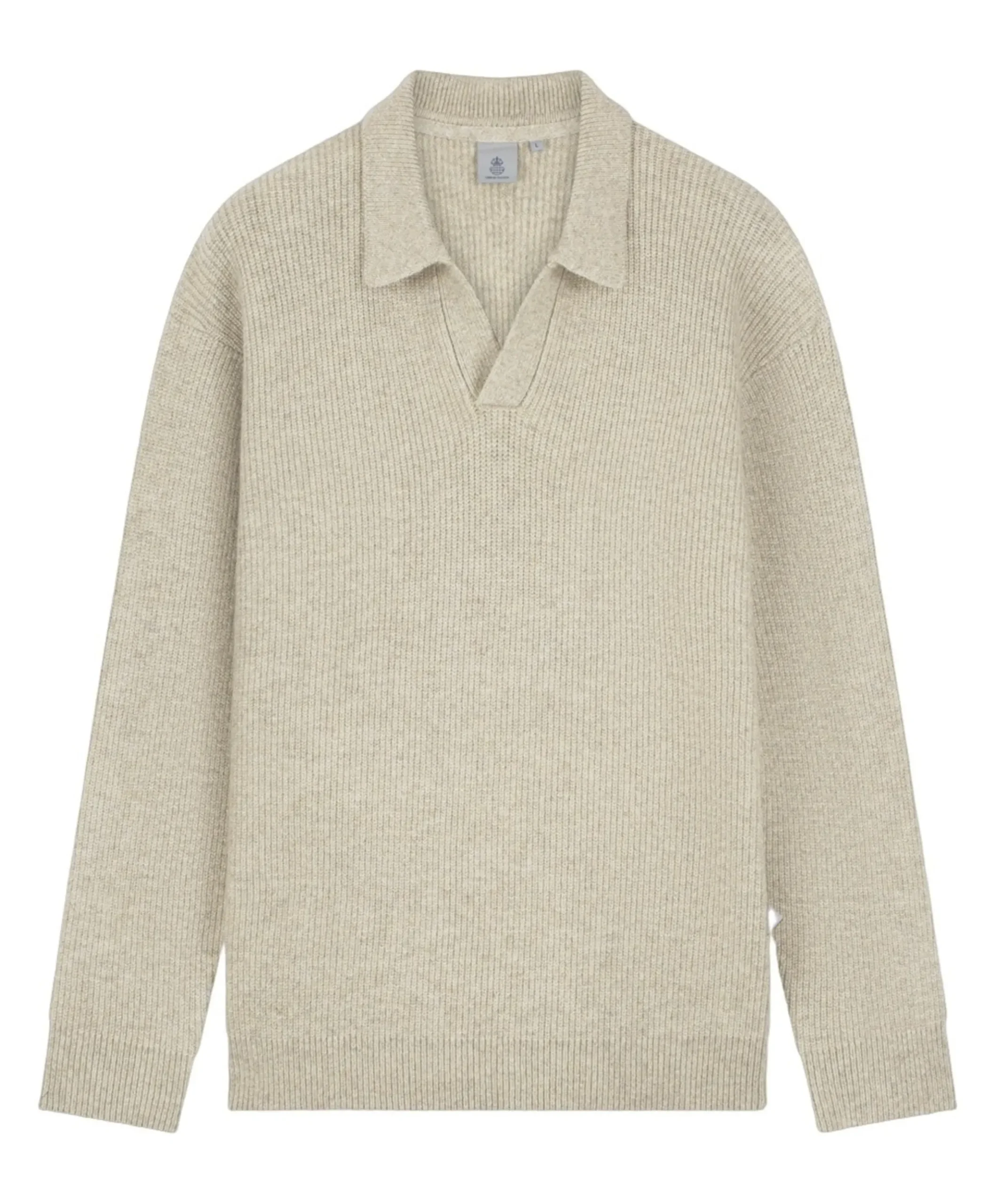 Heren trui beige