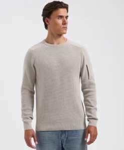 Heren trui beige