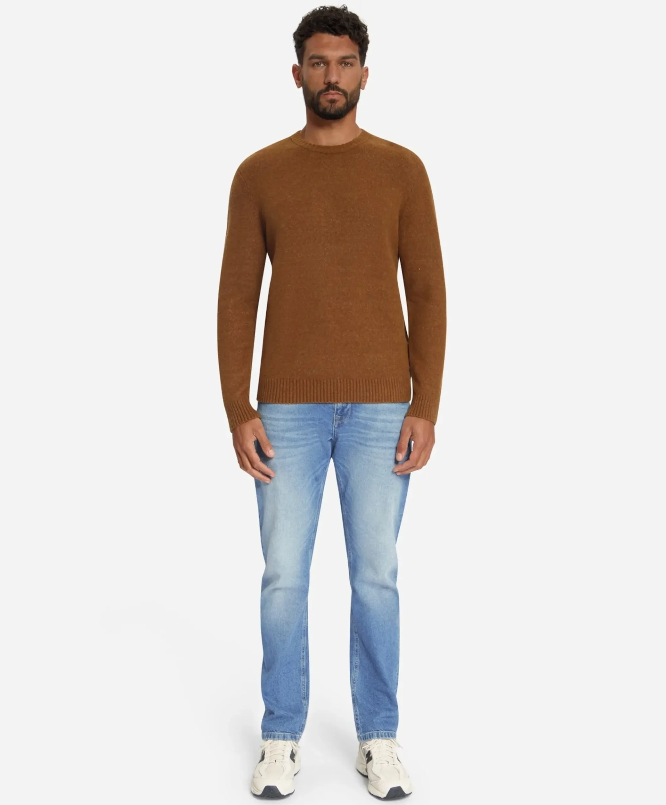 Heren trui beige