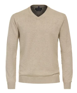 Heren trui beige