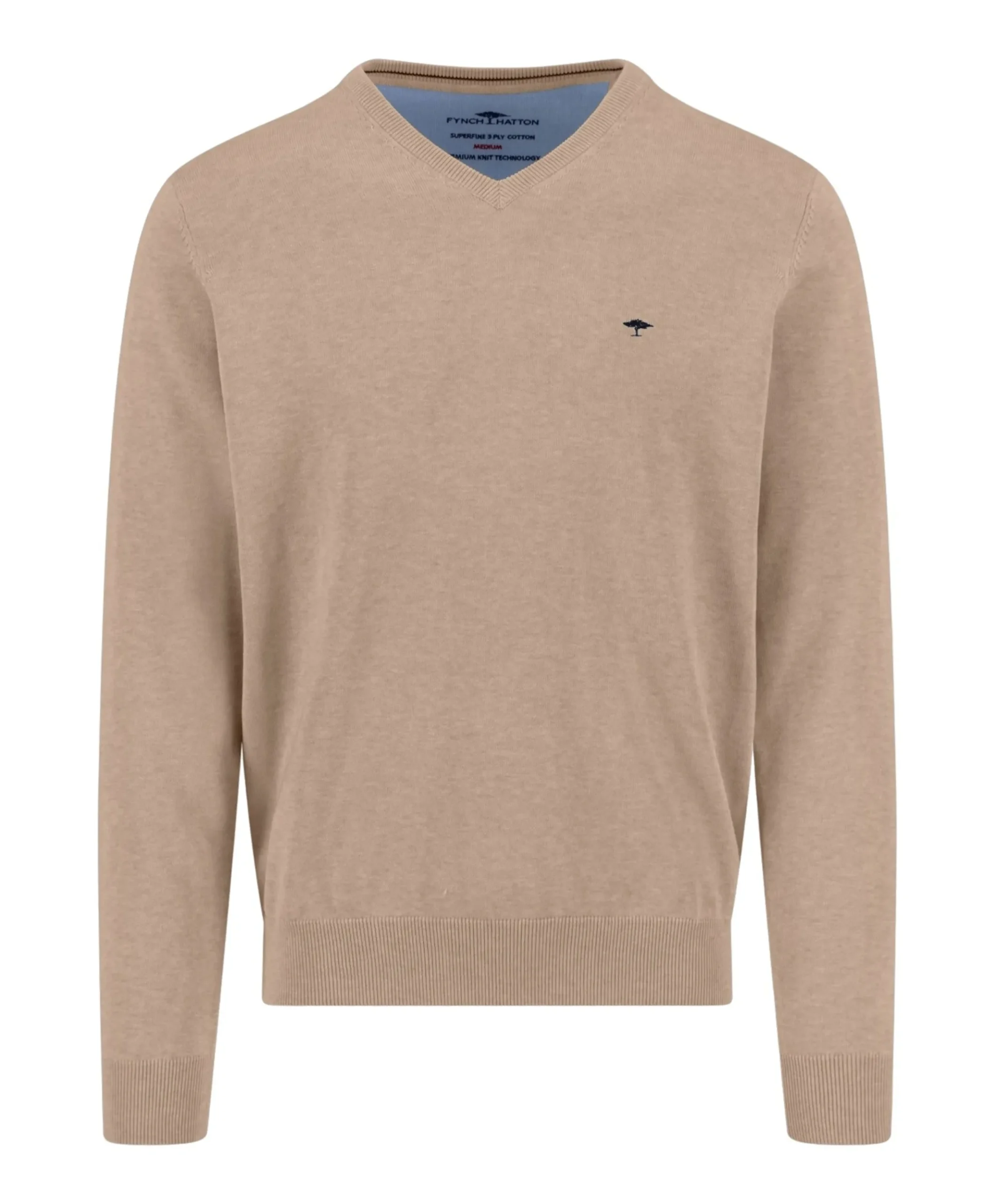 Heren trui beige