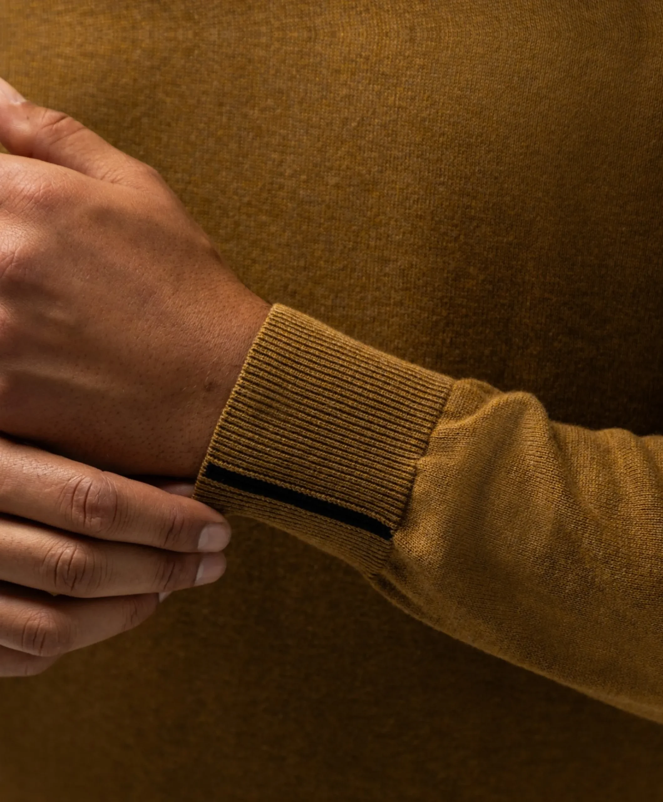 Heren trui beige