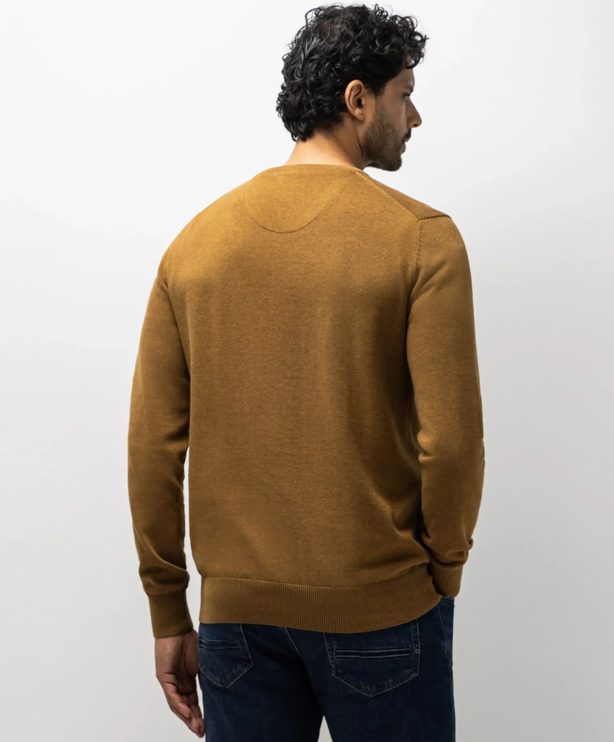 Heren trui beige