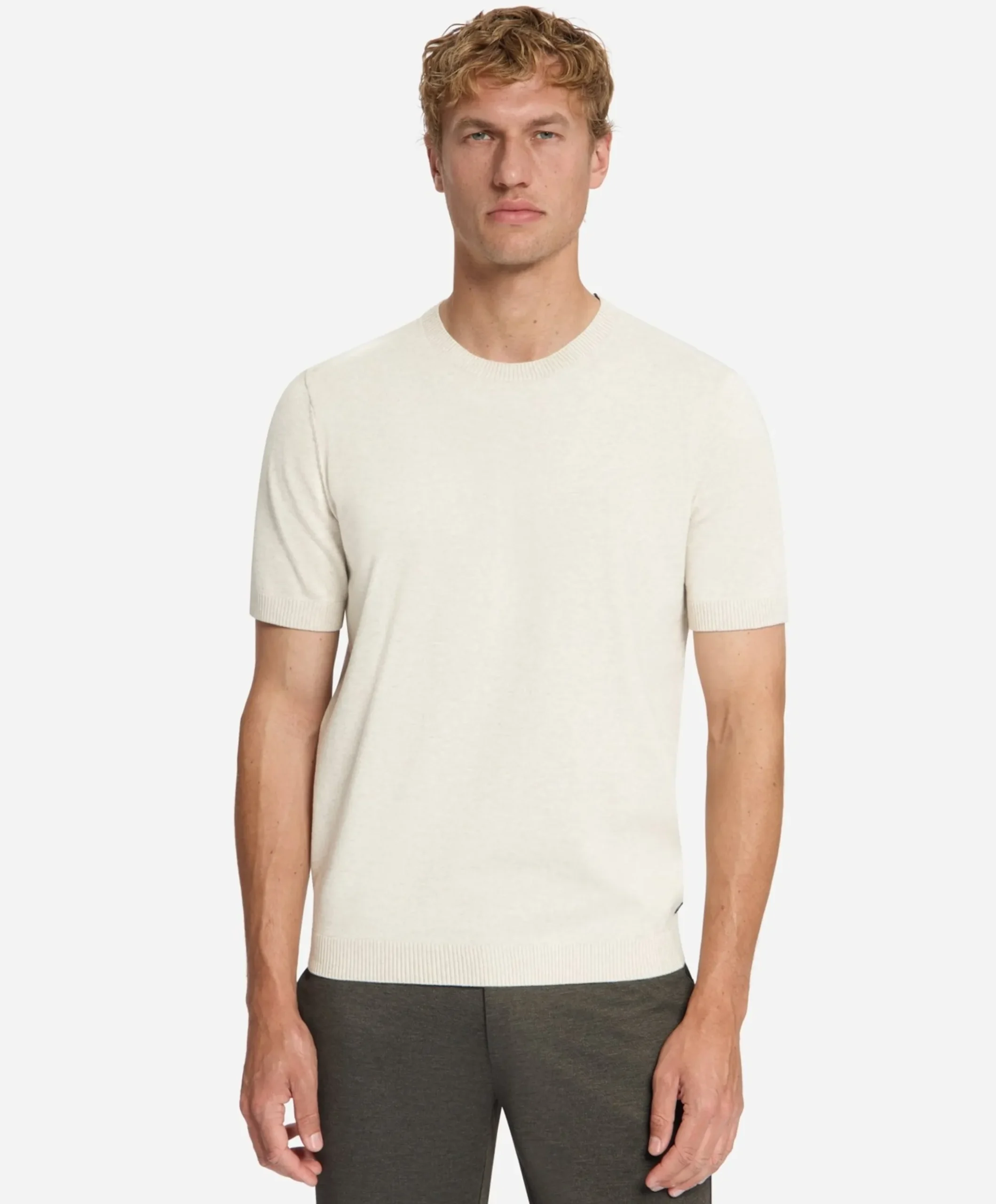 Heren trui beige