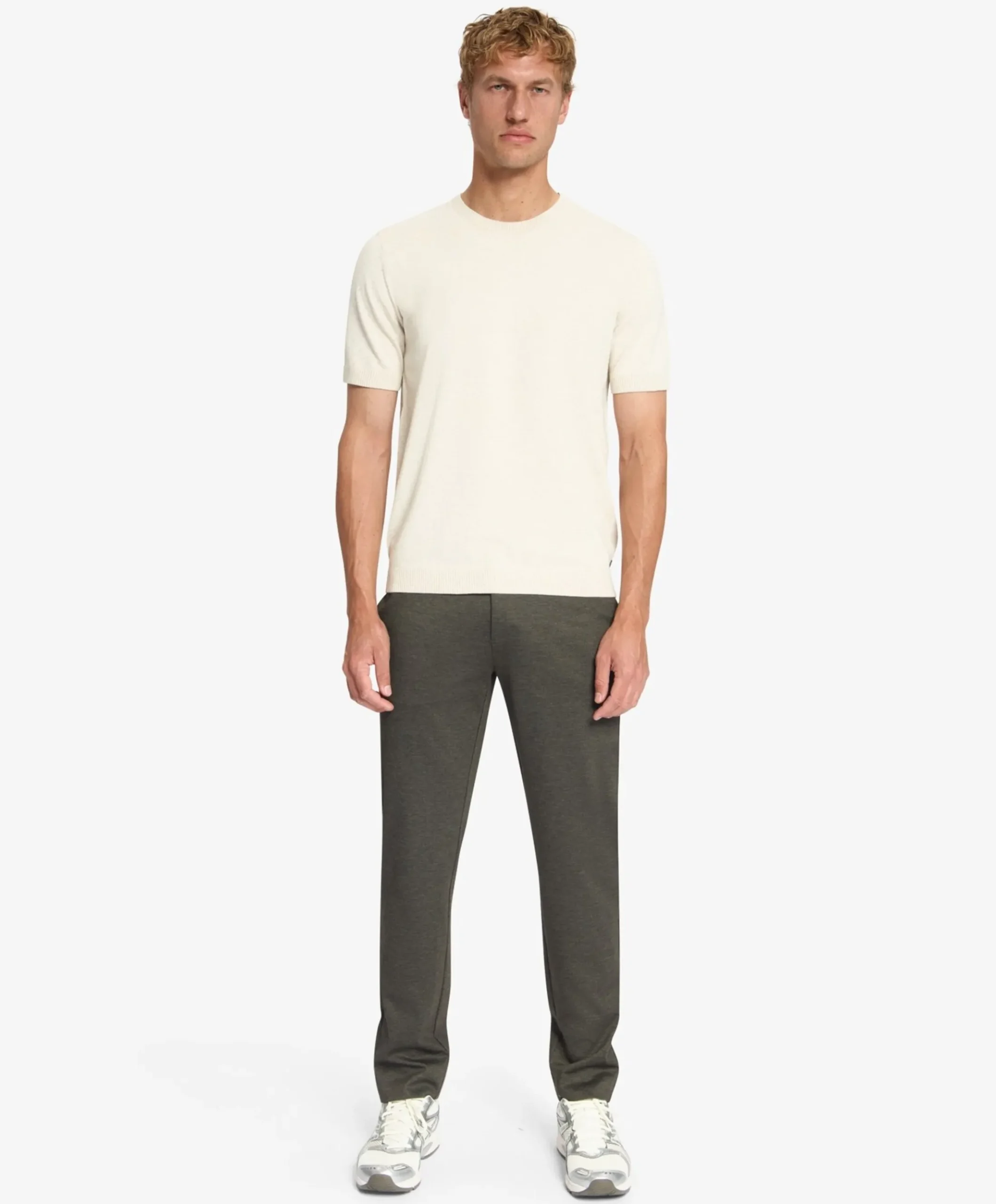 Heren trui beige