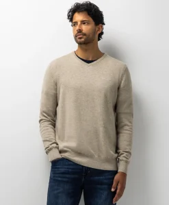 Heren trui beige