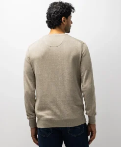 Heren trui beige