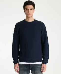 Heren trui blauw