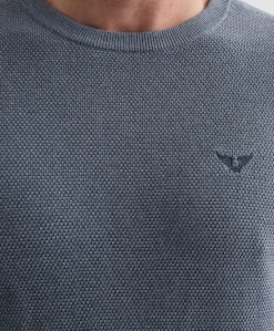 Heren trui blauw