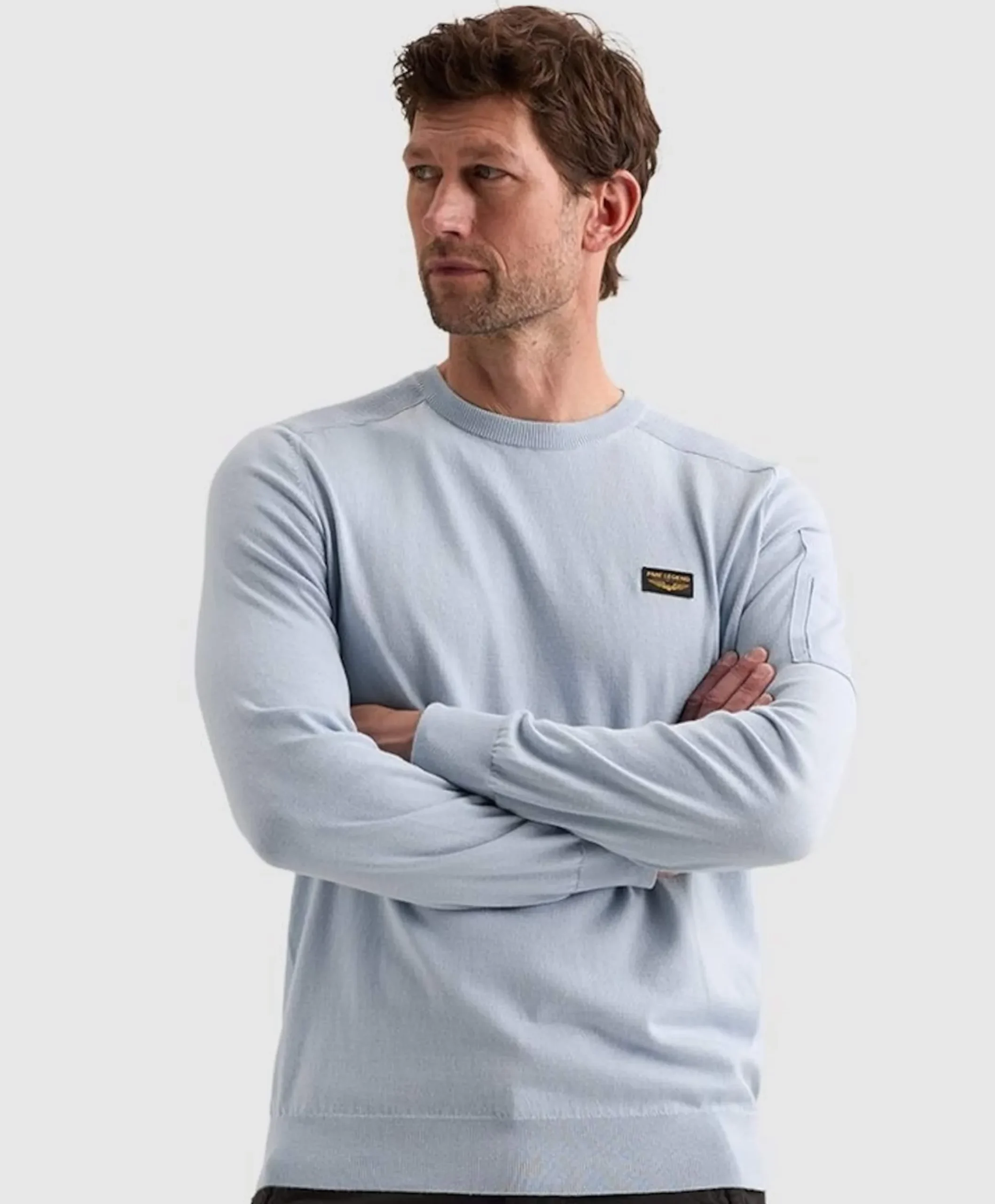 Heren trui blauw