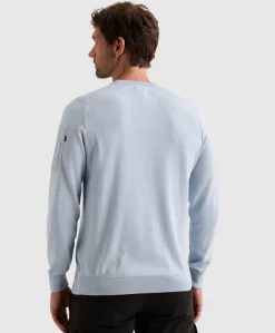 Heren trui blauw