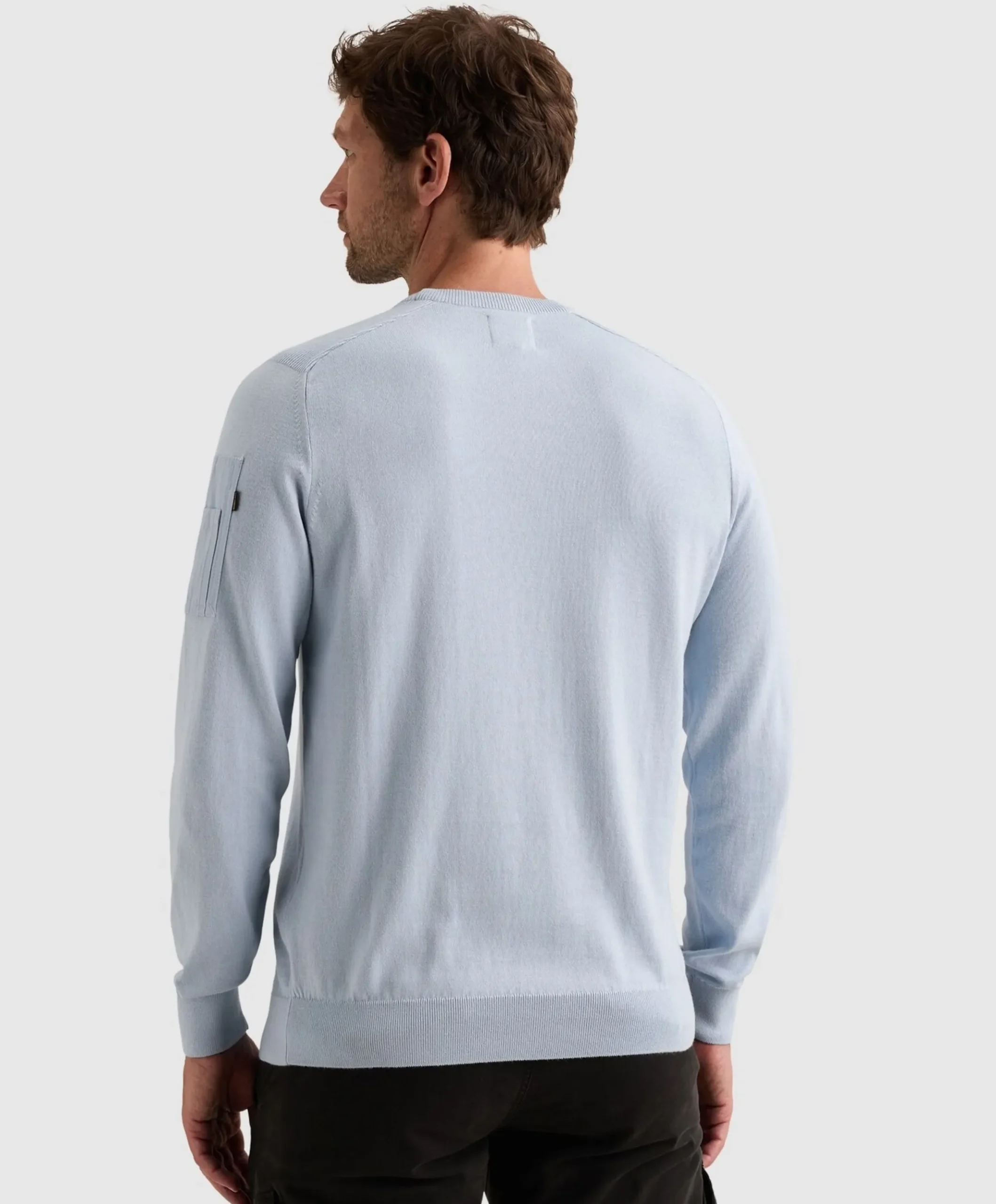 Heren trui blauw