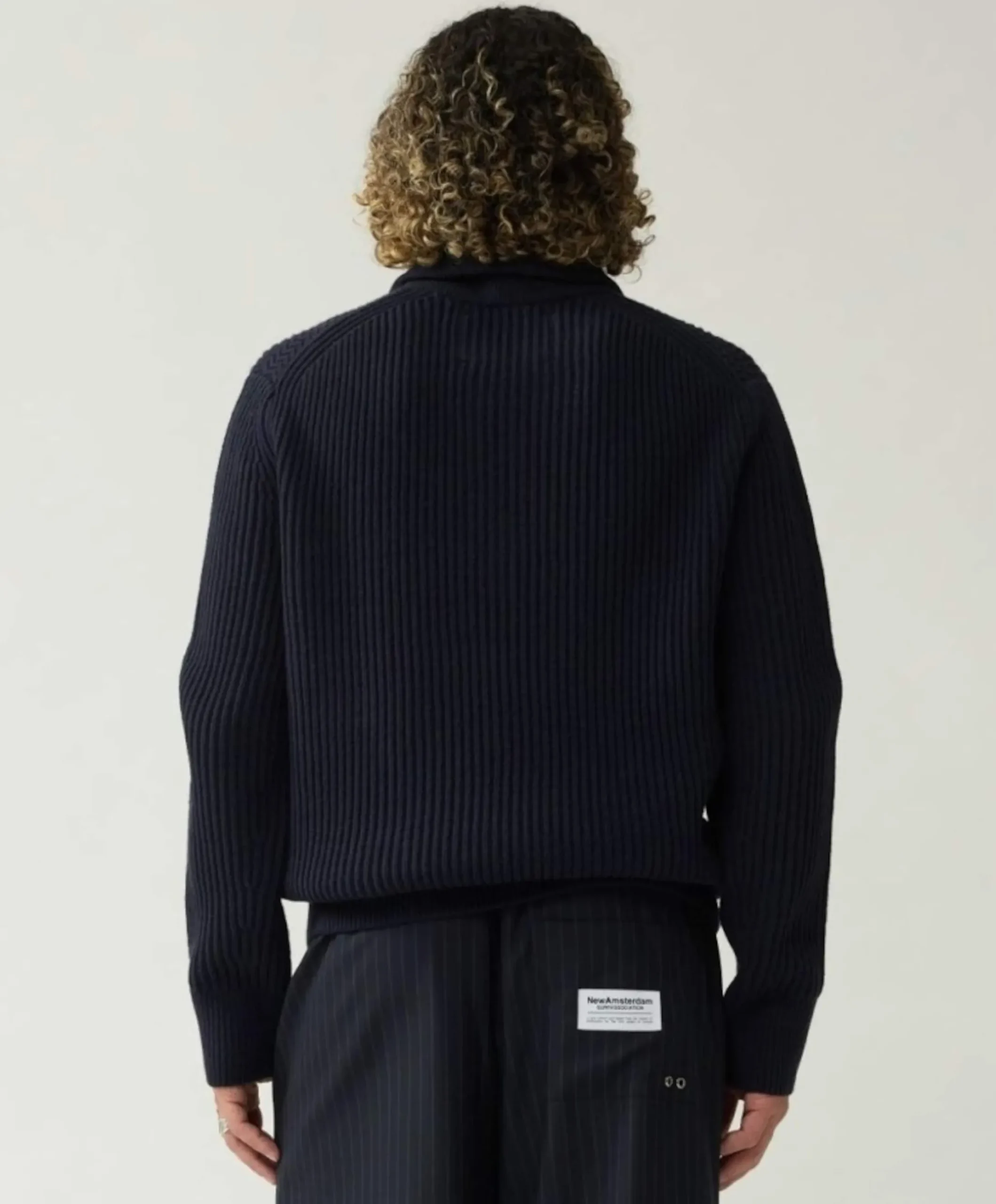 Heren trui blauw