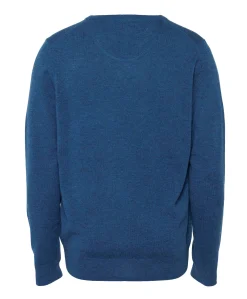 Heren trui blauw