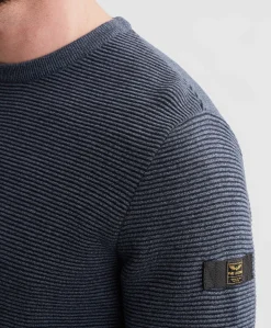 Heren trui blauw