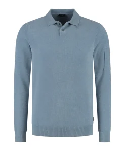 Heren trui blauw