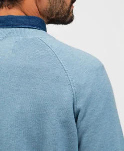 Heren trui blauw