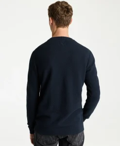 Heren trui blauw