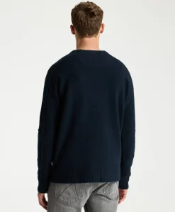 Heren trui blauw