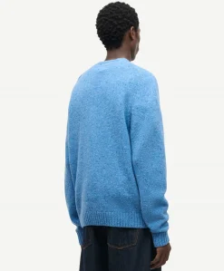 Heren trui blauw