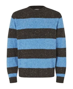 Heren trui blauw