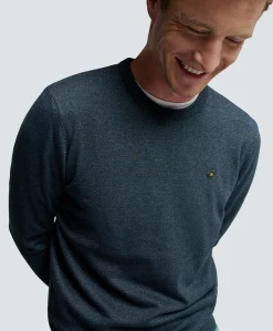 Heren trui blauw