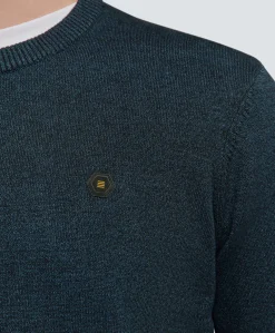 Heren trui blauw