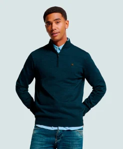 Heren trui blauw
