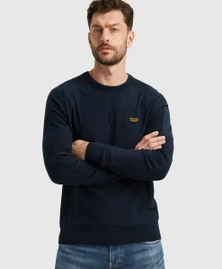 Heren trui blauw
