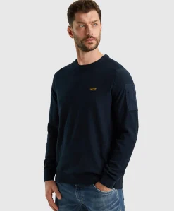 Heren trui blauw
