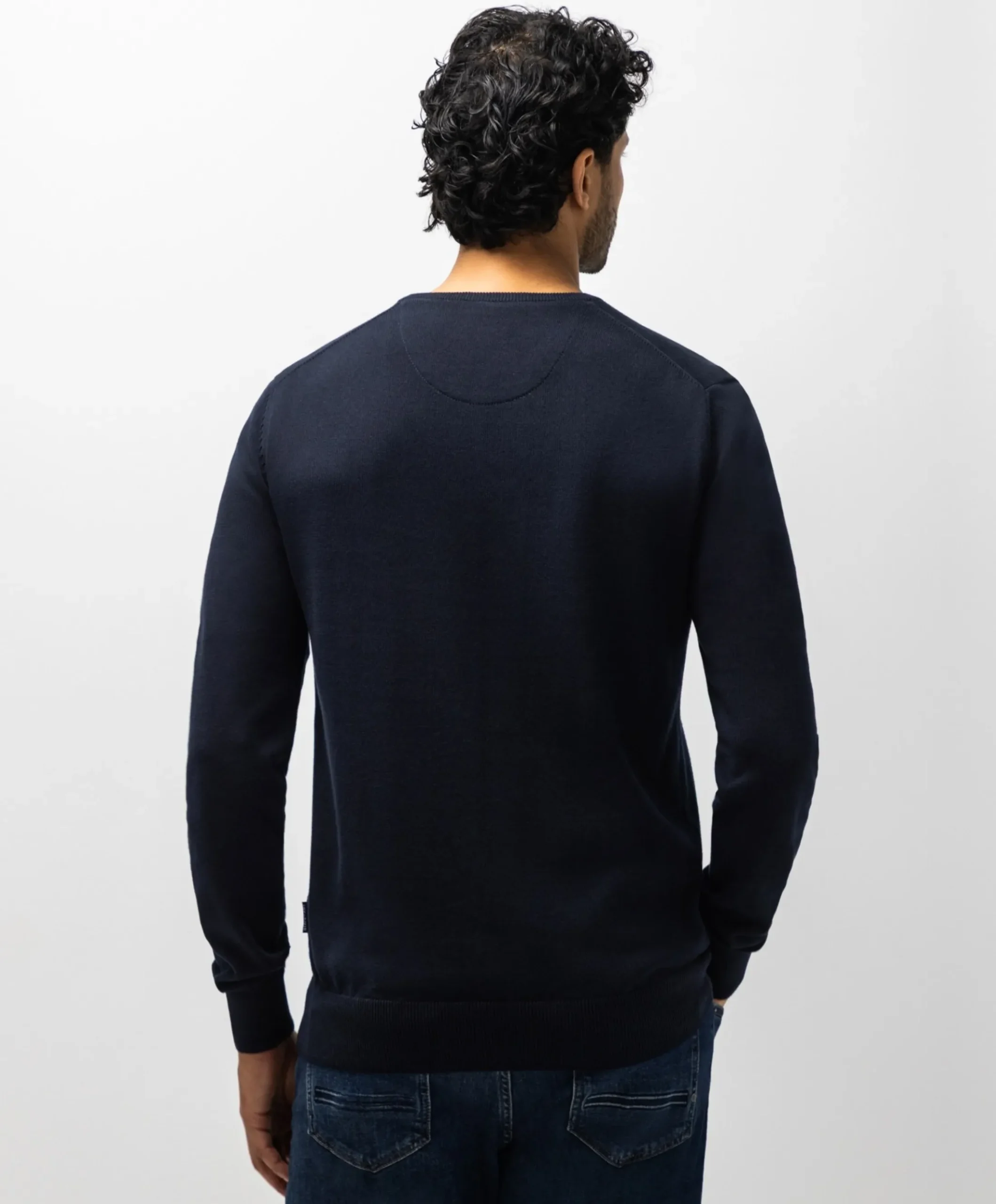 Heren trui blauw