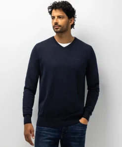 Heren trui blauw
