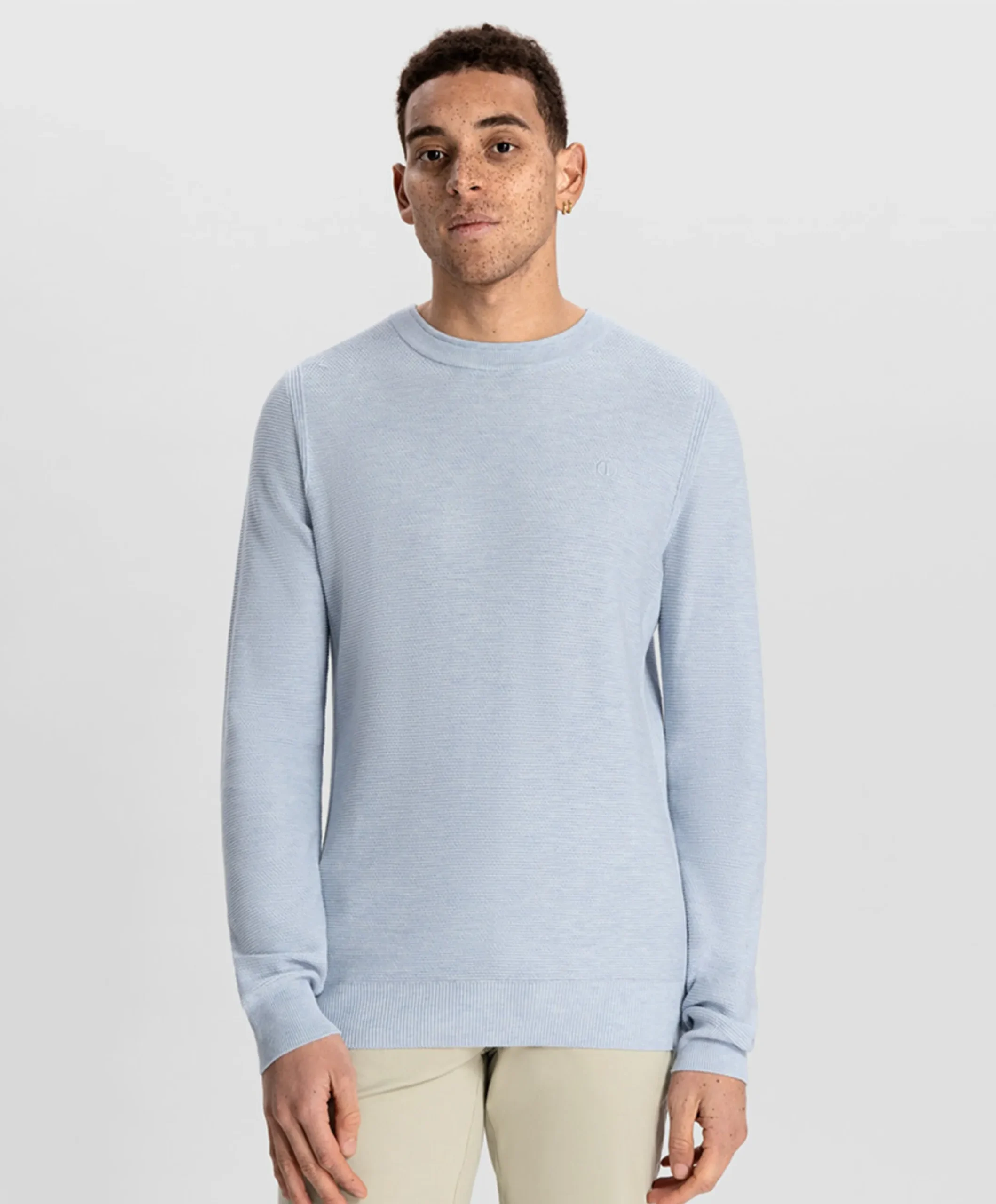 Heren trui blauw