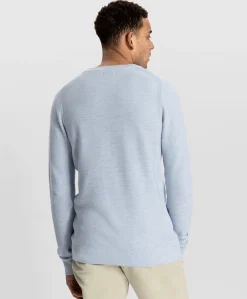 Heren trui blauw