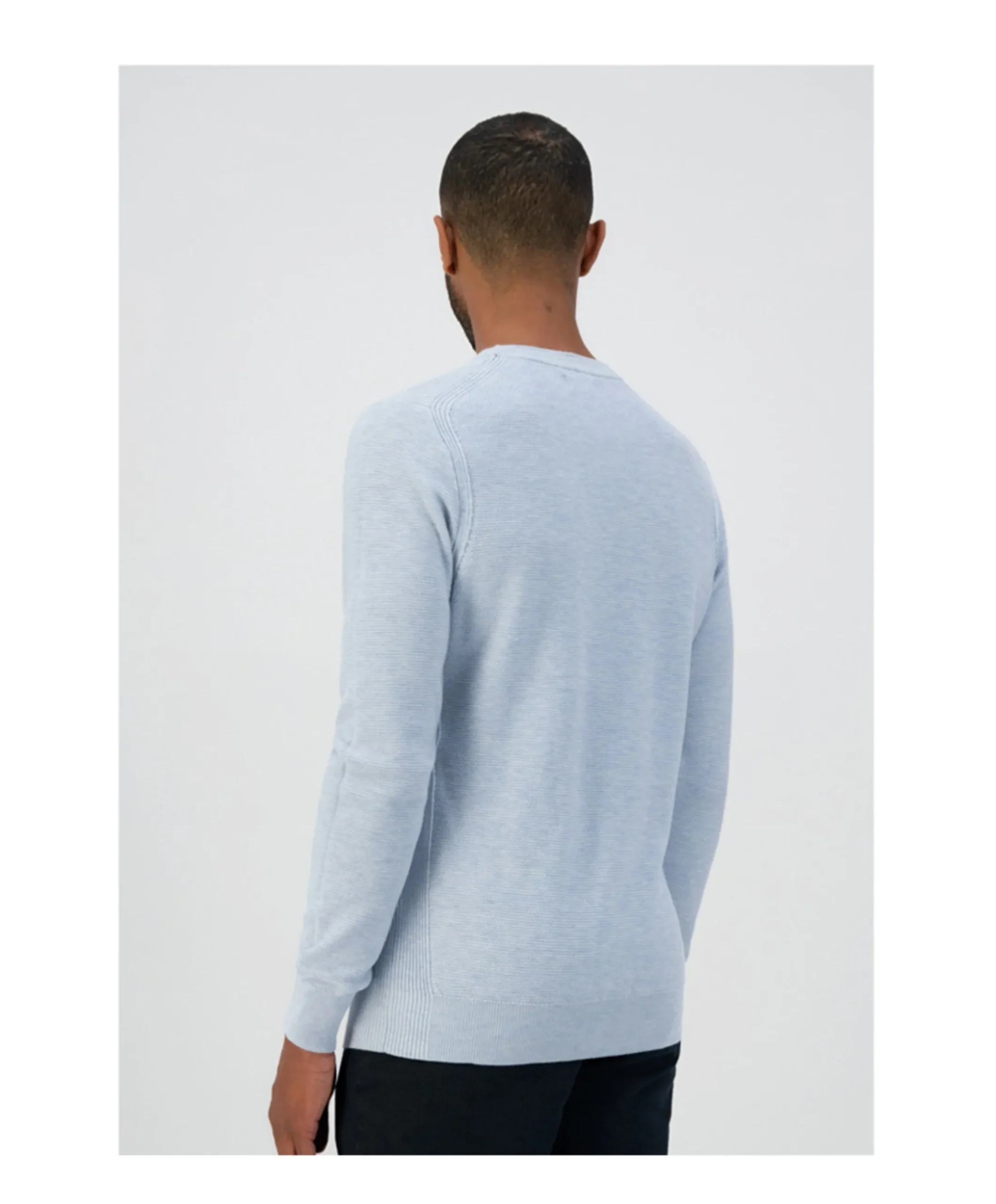 Heren trui blauw