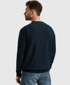 Heren trui blauw