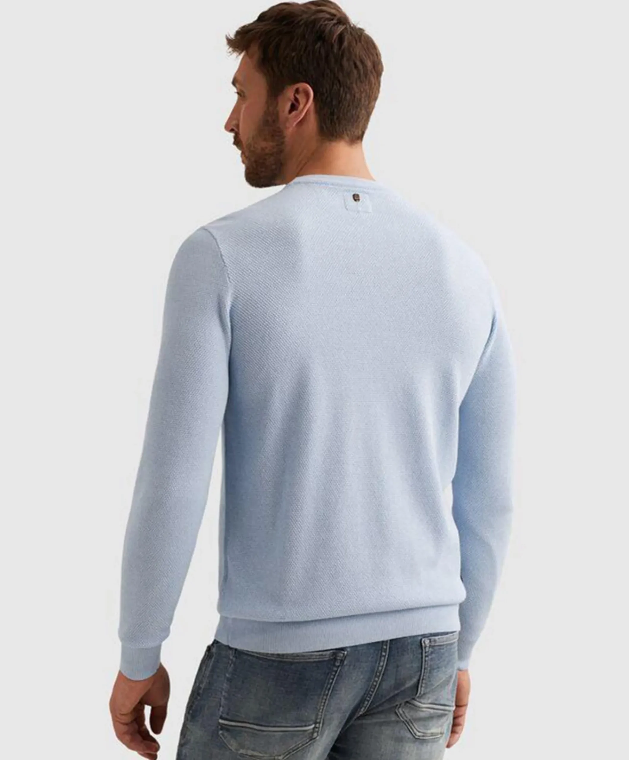 Heren trui blauw