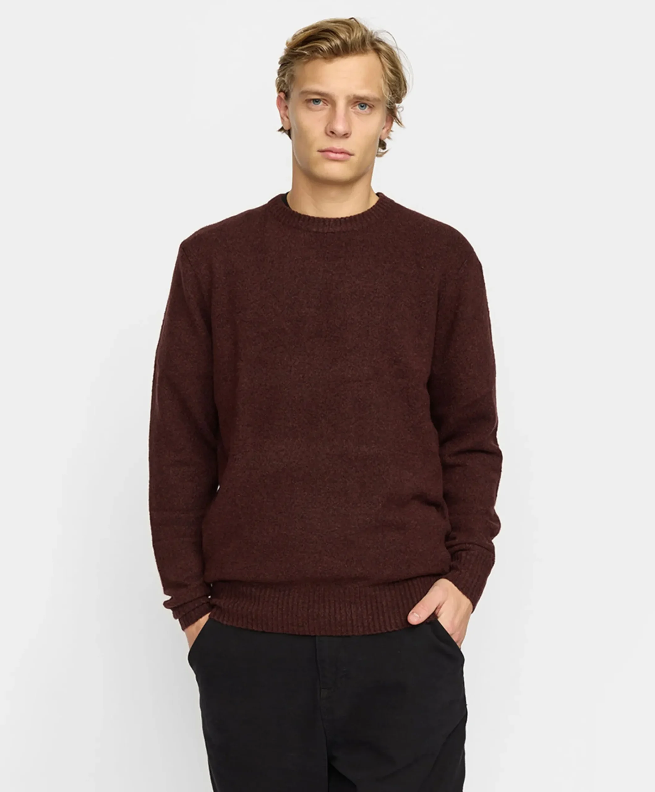Heren trui bordeaux