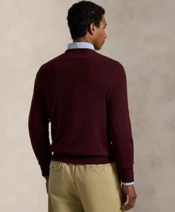 Heren trui bordeaux